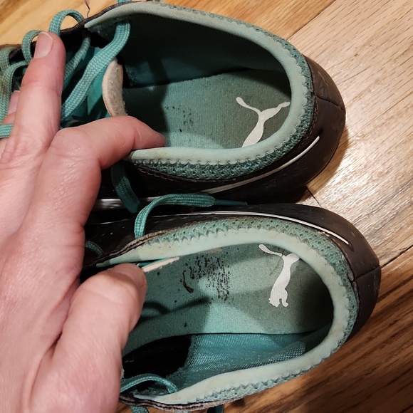 Soccer cleats, Puma One, size 2c - Picture 3 of 5